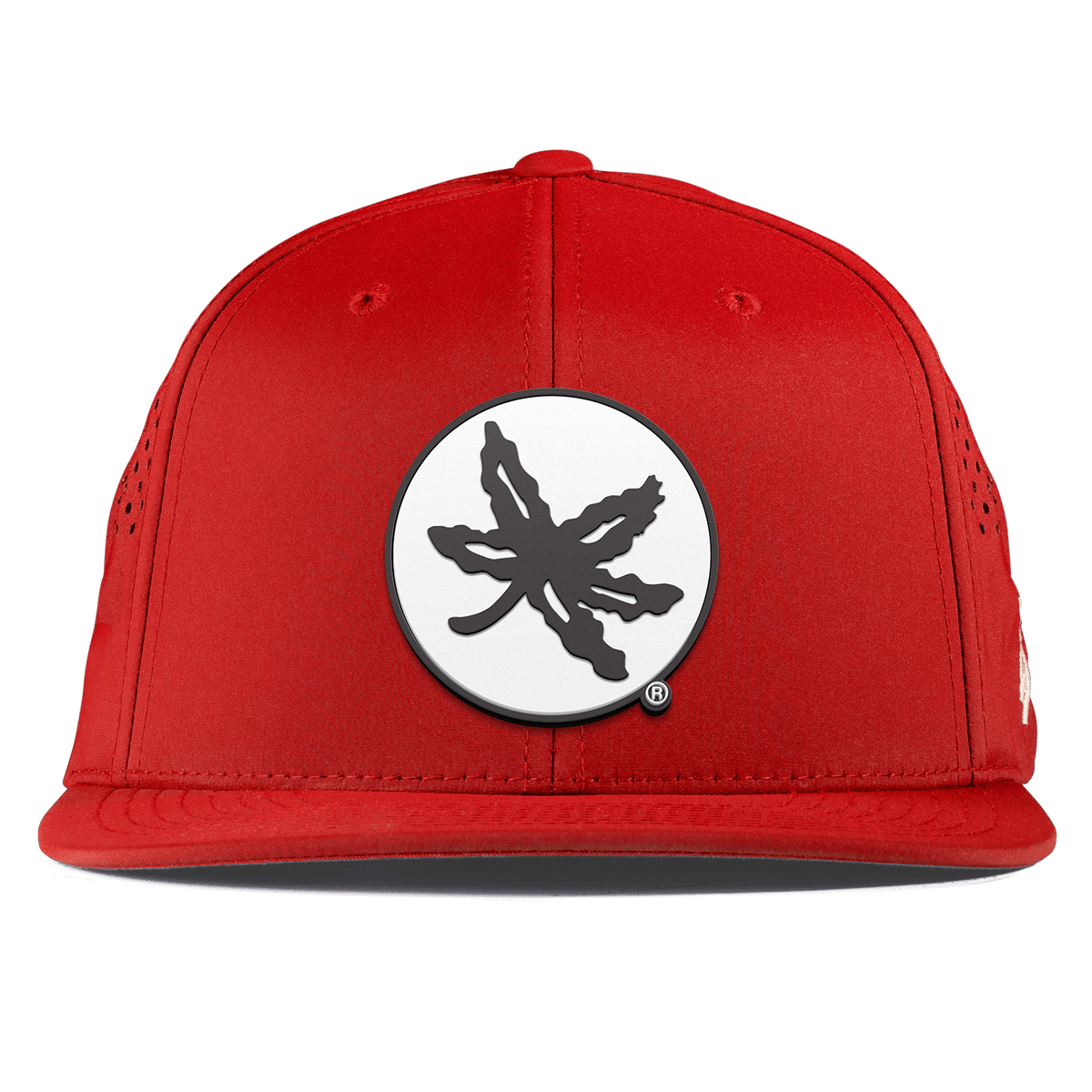 Ohio State University "OSU Buckeye Logo" Flat Performance Red