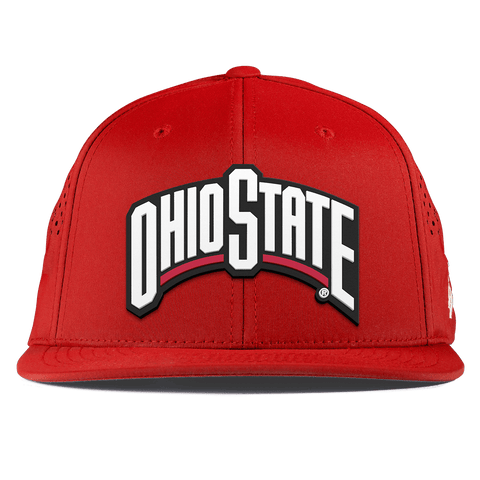 Ohio State University "Ohio State Block" Flat Performance Red 