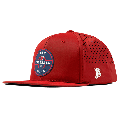 University of Mississippi "Ole Miss Football Legacy" Flat Performance Red