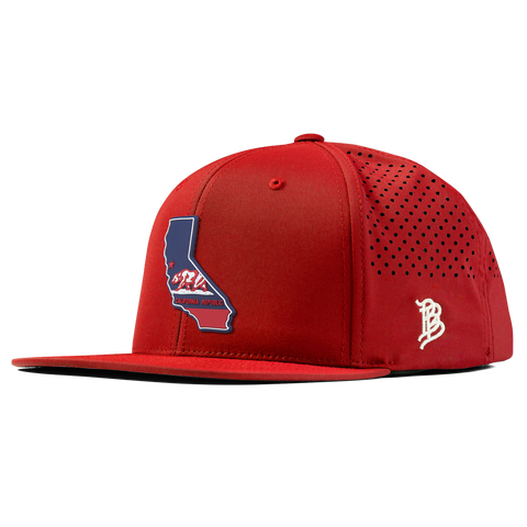 California Patriot Series Flat Performance Red