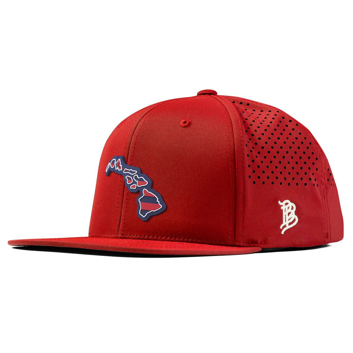 Hawaii Patriot Series Flat Performance Red