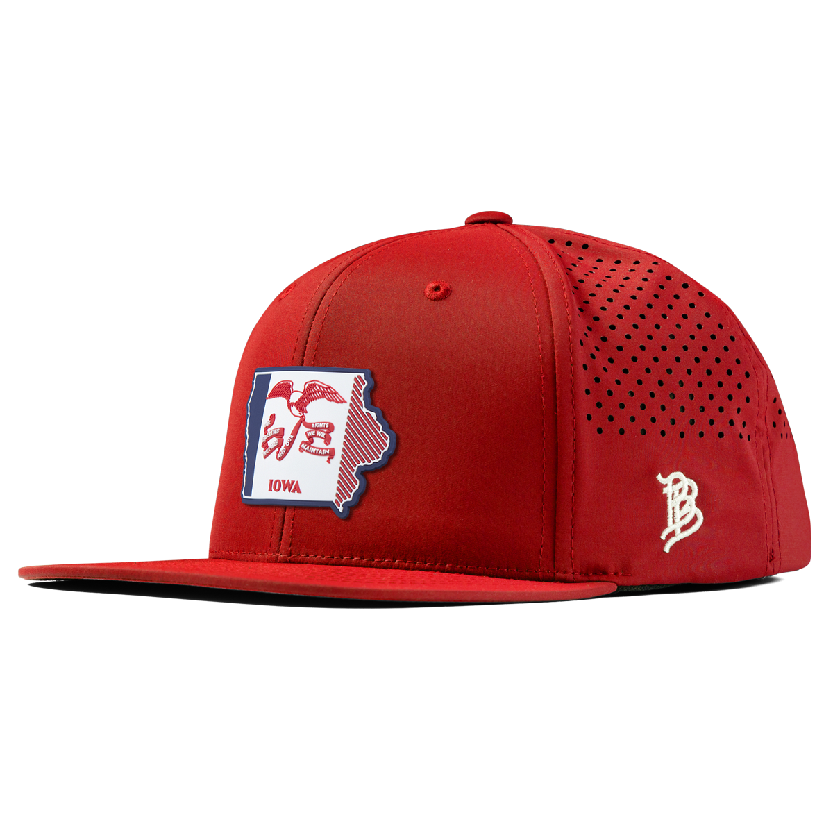 Iowa Patriot Series Flat Performance Red