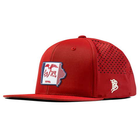 Iowa Patriot Series Flat Performance Red