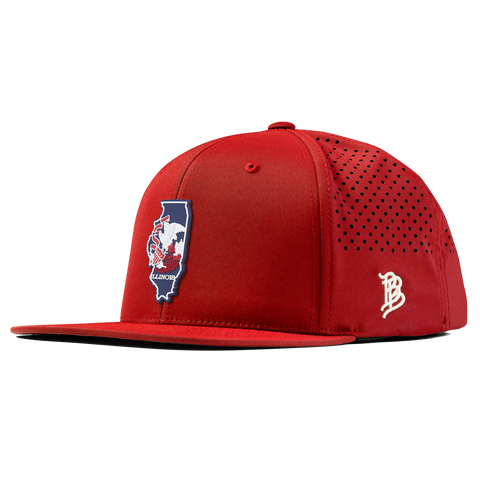 Illinois Patriot Series Flat Performance Red