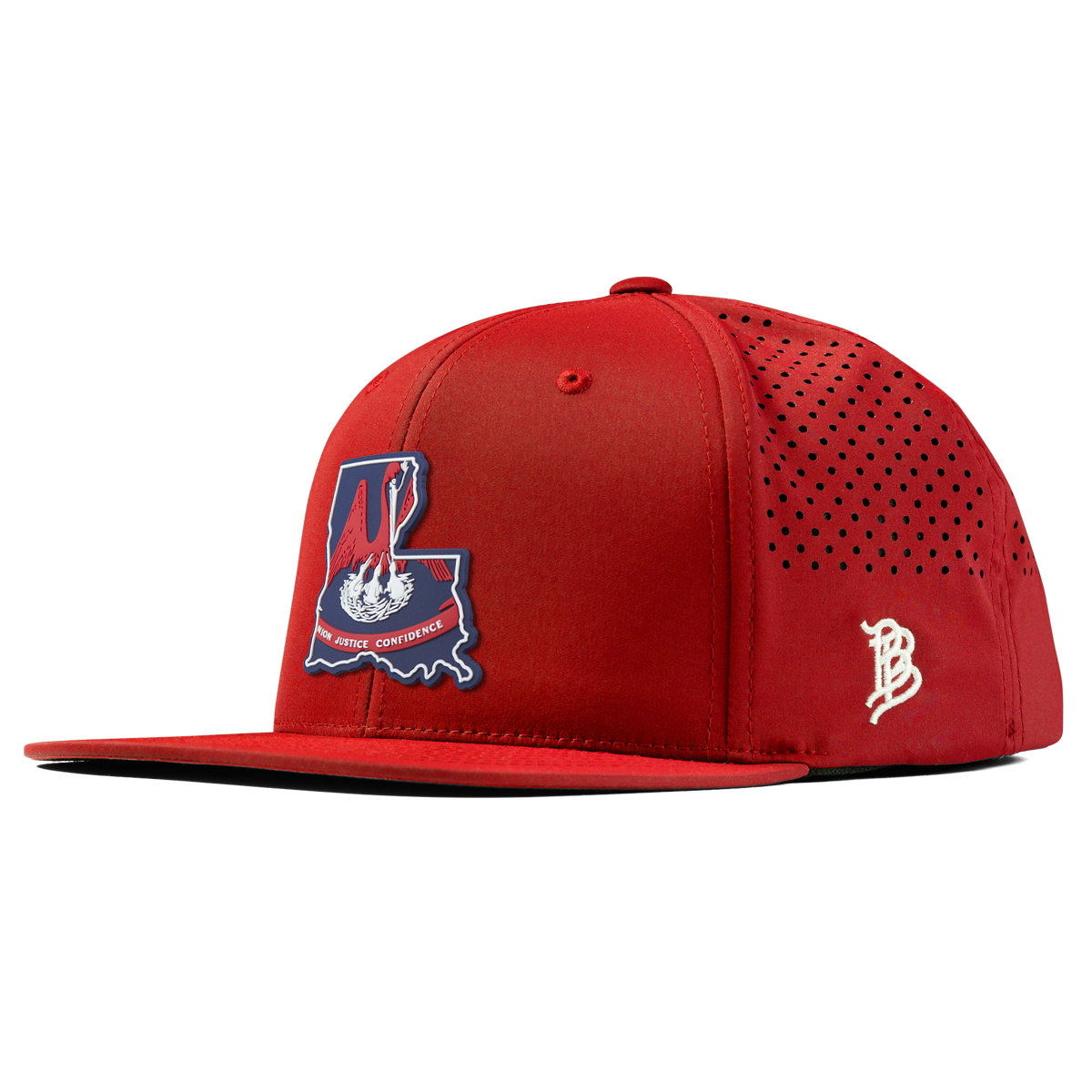 Louisiana Patriot Series Flat Performance Red