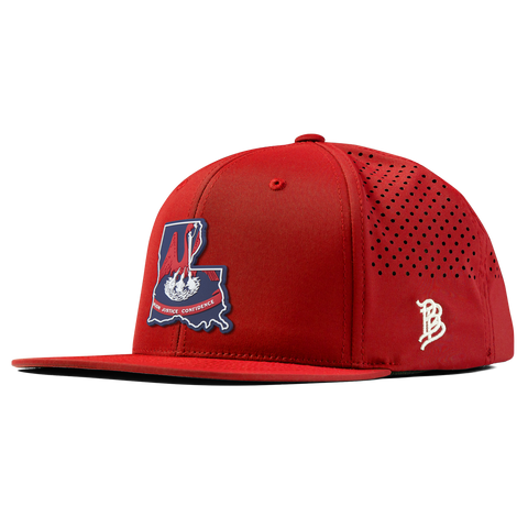 Louisiana Patriot Series Flat Performance Red