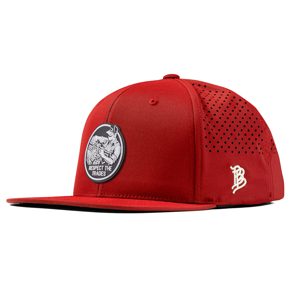 Respect The Trades Mechanic Flat Performance Red