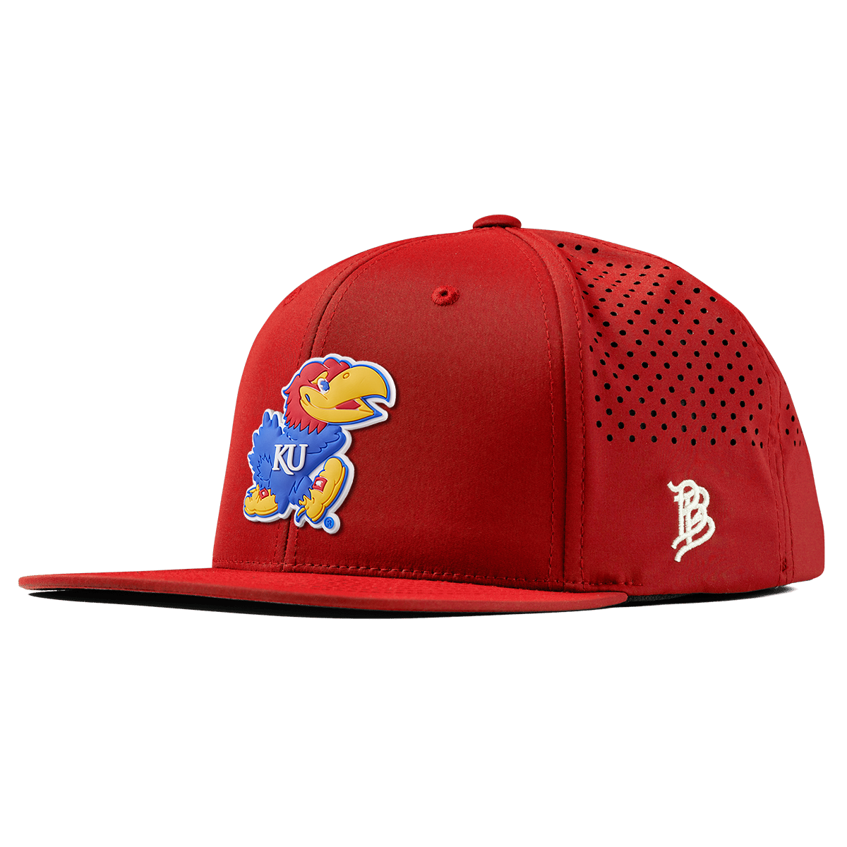 University of Kansas "Rock Chalk Jayhawk" Flat Performance Red