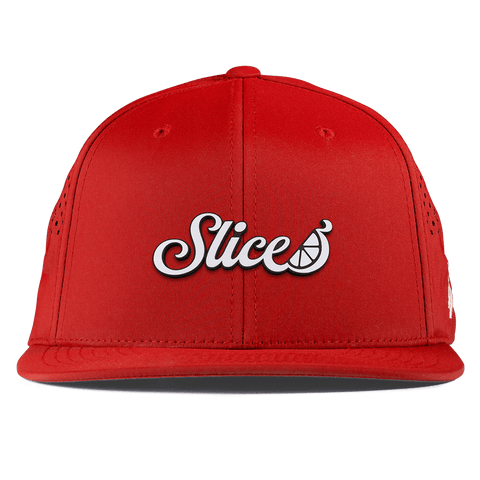 Sliced Script Flat Performance Red