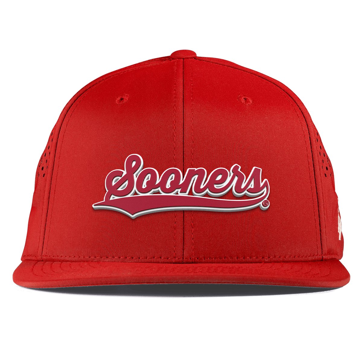 University of Oklahoma "Sooners Script" Flat Performance Red