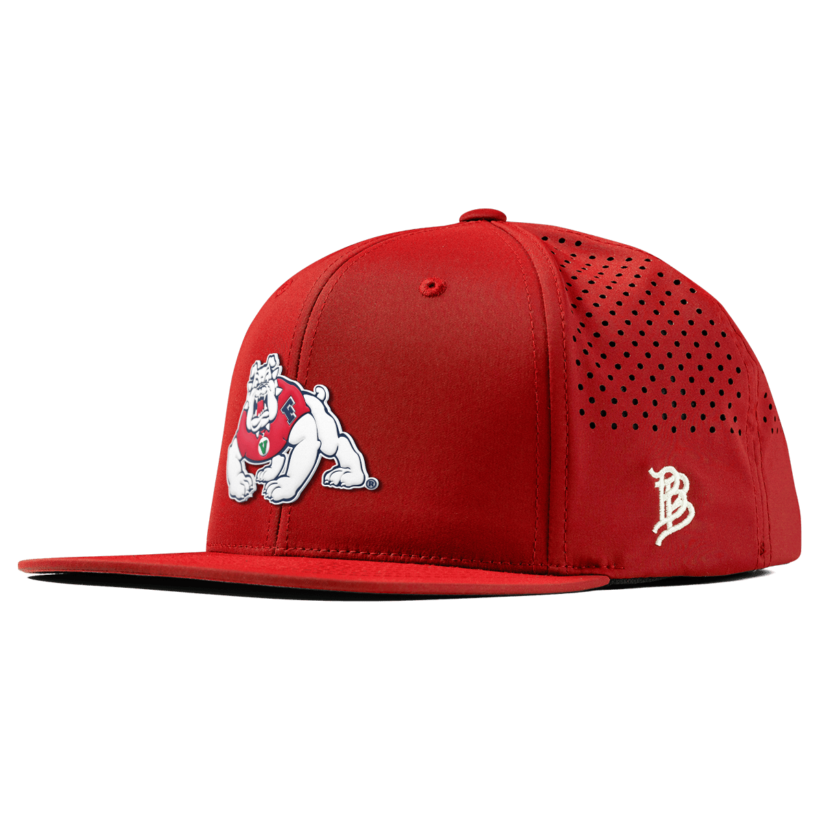 Fresno State University "TimeOut The Bulldog" Flat Performance Red