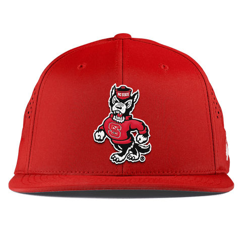 North Carolina State "Tuffy The Wolf" Flat Performance Red