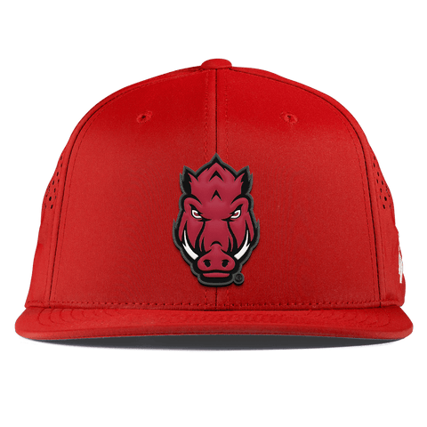 University of Arkansas "Tusk" Flat Performance Red