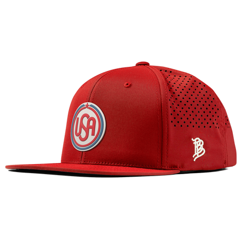 USA Icon Flat Performance Red