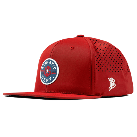 US Athletic Flat Performance Red