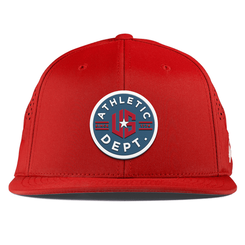 US Athletic Flat Performance Red