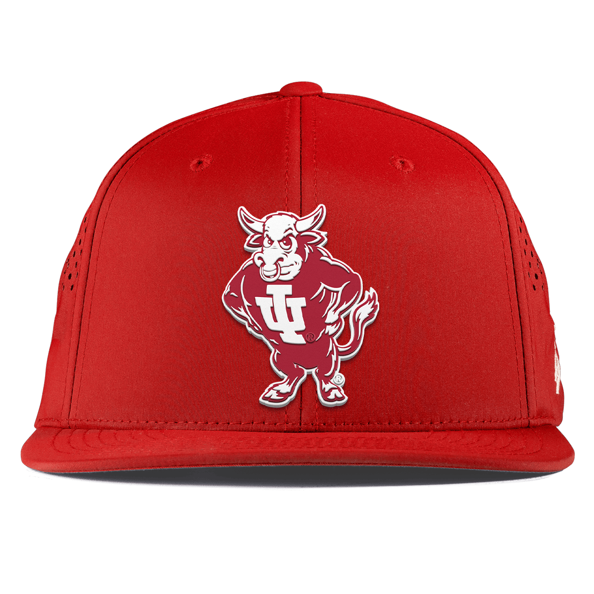 Indiana University "Vintage Bison" Flat Performance Red