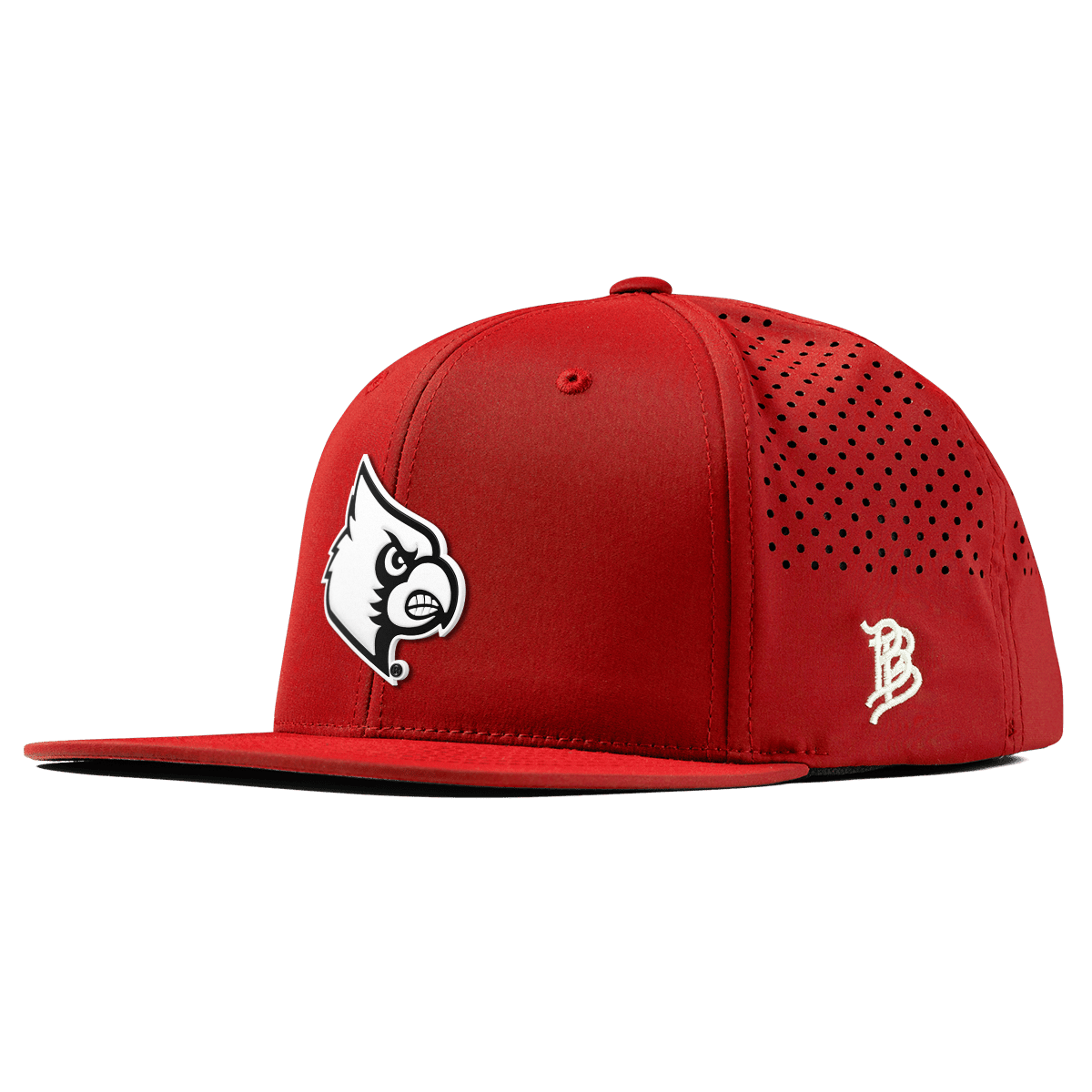 University of Louisville "Vintage Louisville Team Logo" Flat Performance Red