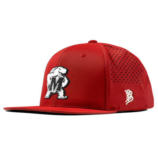 University of Maryland "Vintage Maryland Team Logo" Flat Performance Red