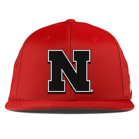 University of Nebraska "Vintage Nebraska Team Logo" Flat Performance Red 