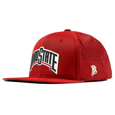 Ohio State University "Vintage Ohio State Block" Flat Performance Red