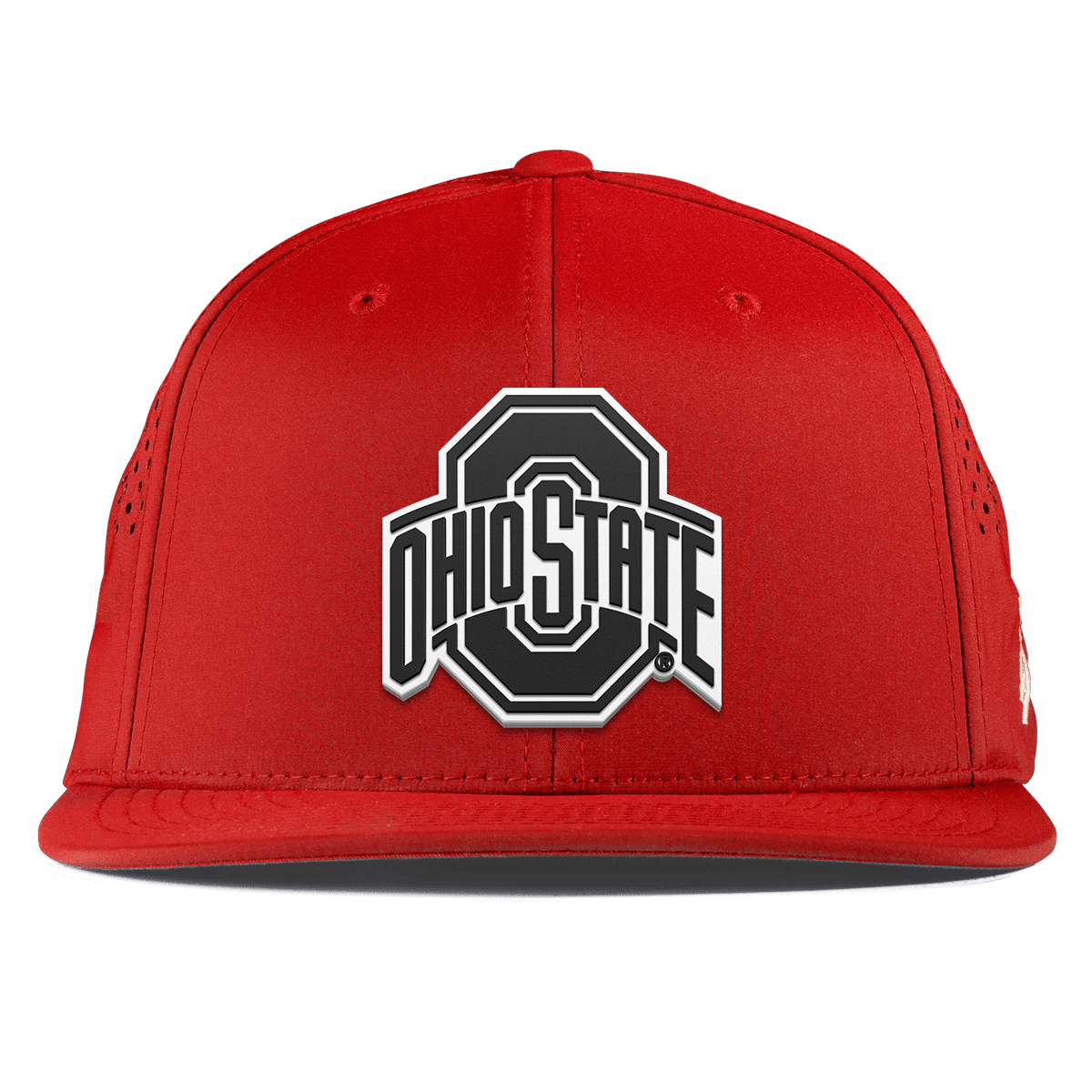 Ohio State University "Vintage Ohio State Team Logo" Flat Performance Red