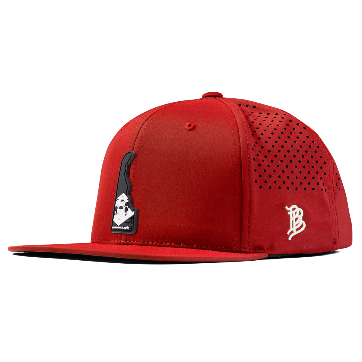 Delaware Vintage Flat Performance Red