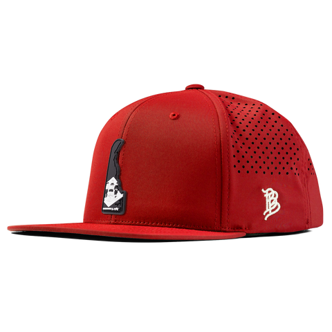 Delaware Vintage Flat Performance Red