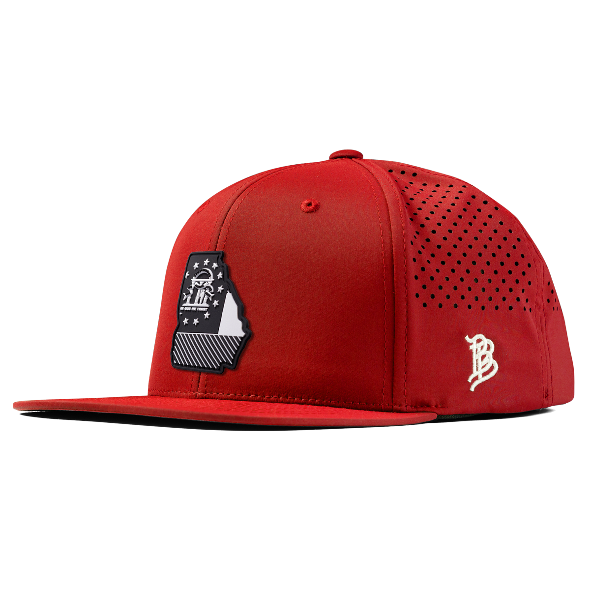 Georgia Vintage Flat Performance Red