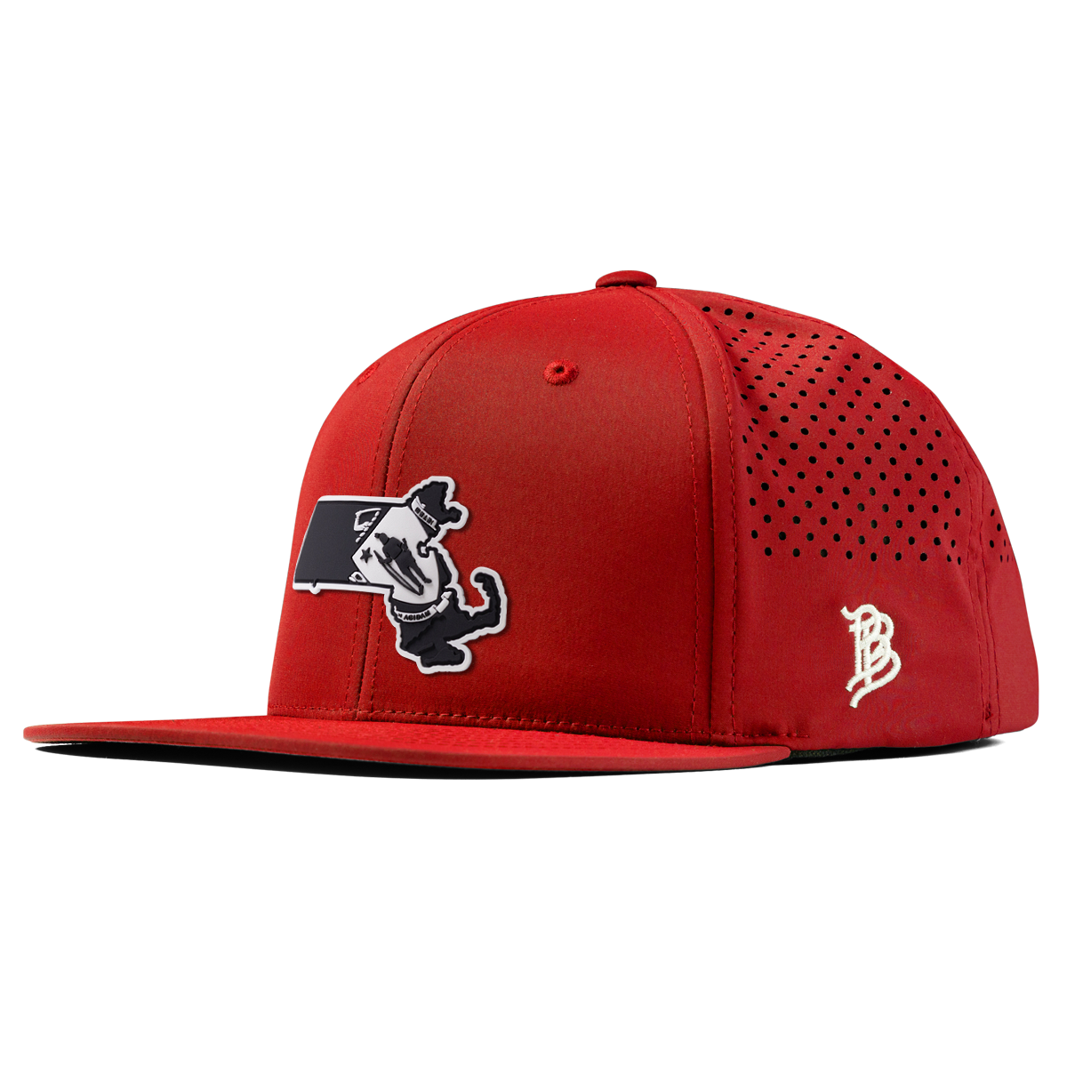 Massachusetts Vintage Flat Performance Red