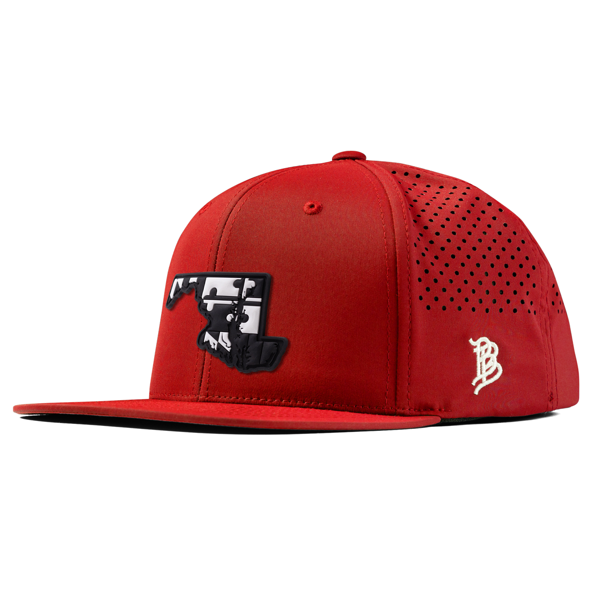 Maryland Vintage Flat Performance Red