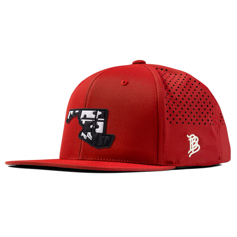 Maryland Vintage Flat Performance Red