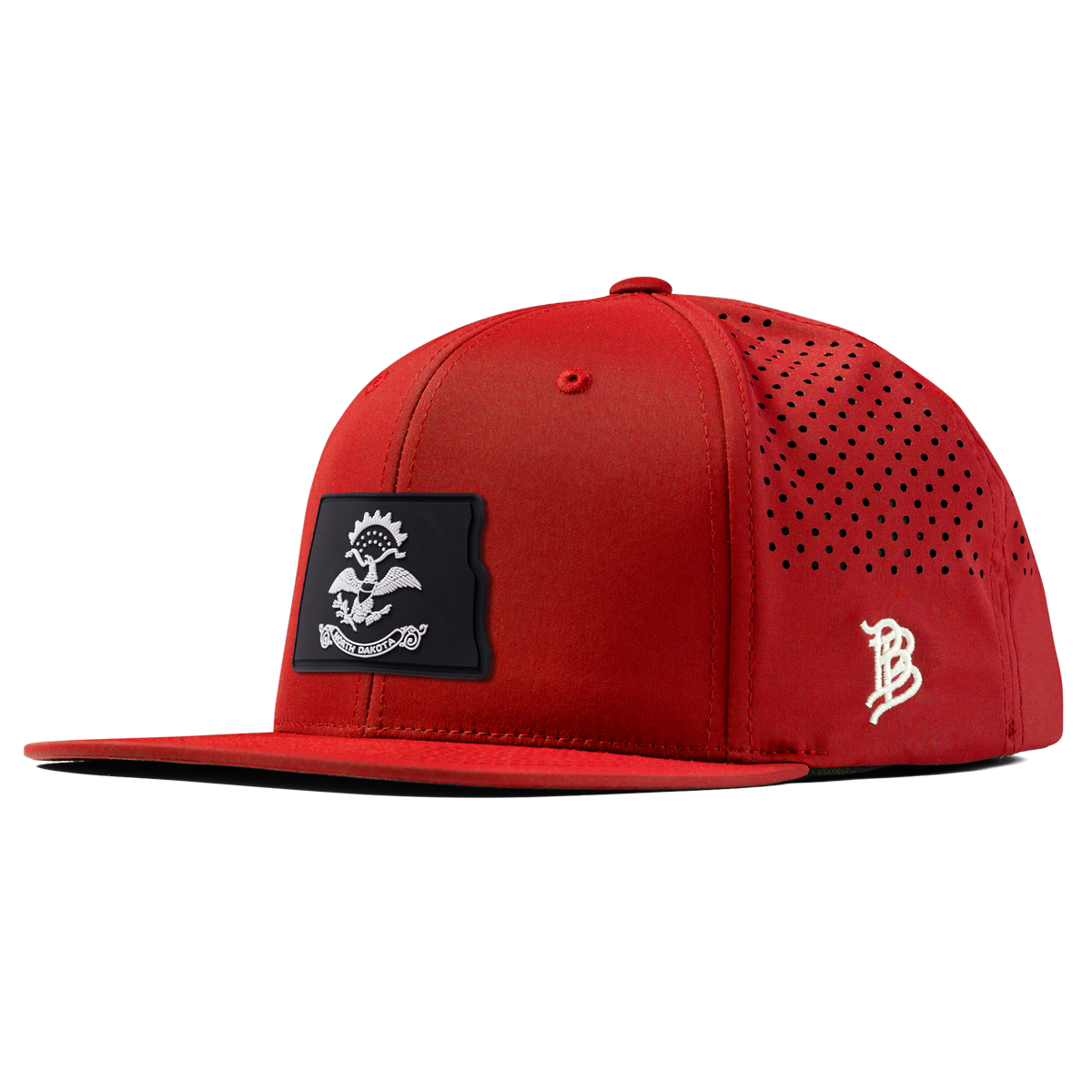 North Dakota Vintage Flat Performance Red