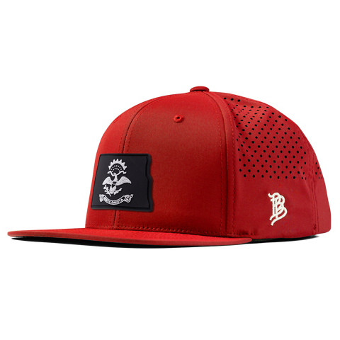 North Dakota Vintage Flat Performance Red