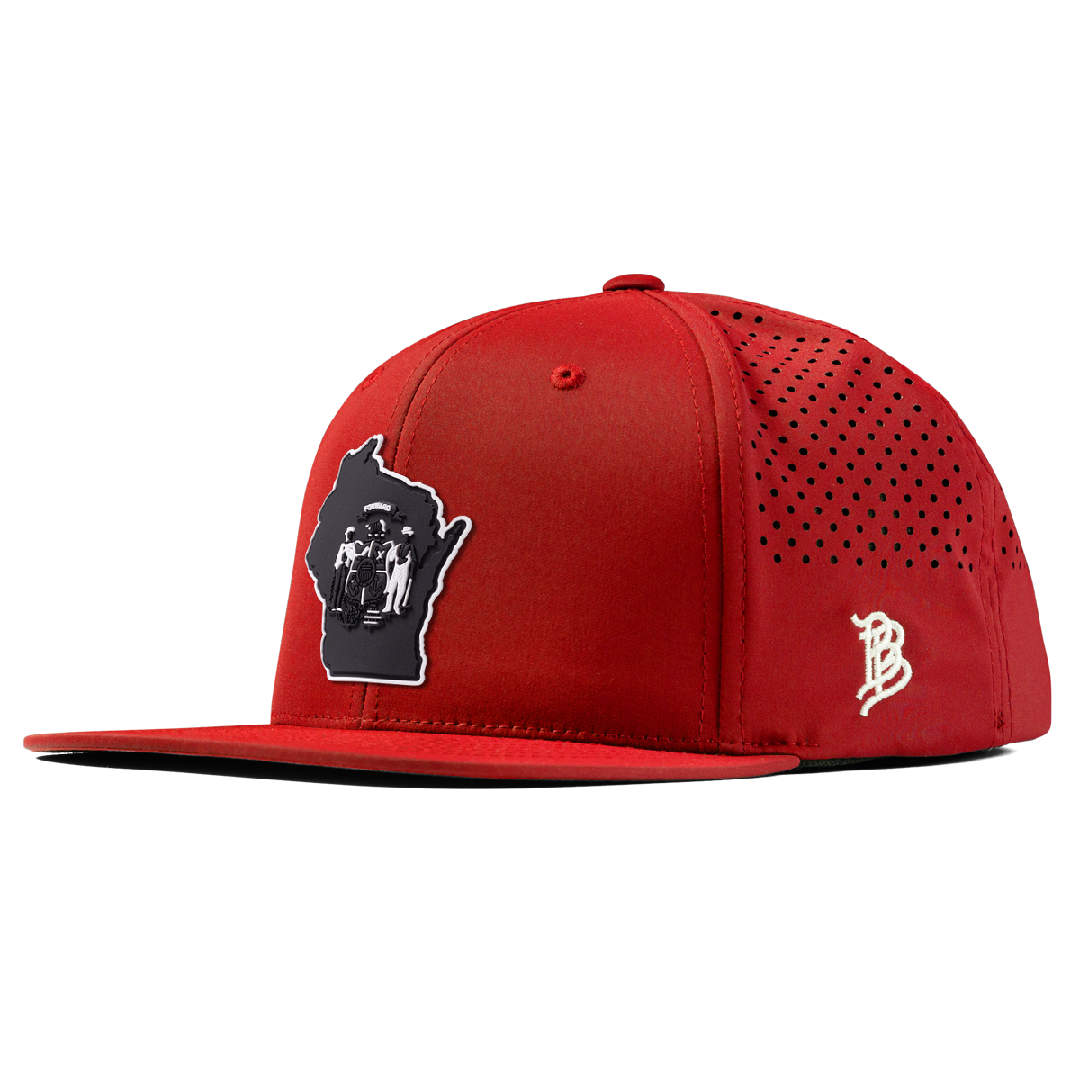 Wisconsin Vintage Flat Performance Red