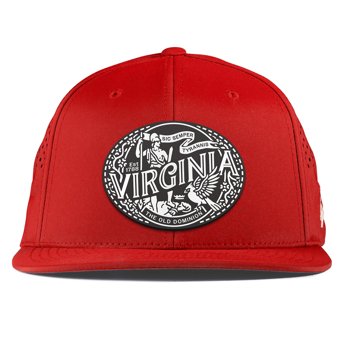 Virginia Traveler Flat Performance Red