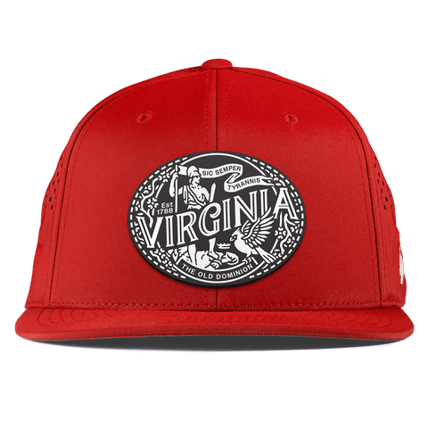 Virginia Traveler Flat Performance Red