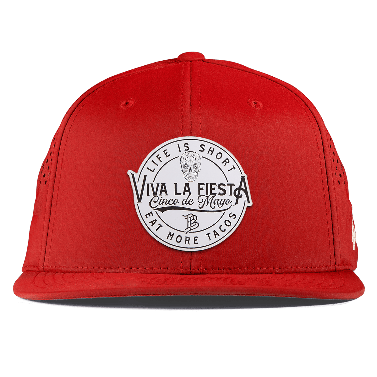 Branded Fiesta Flat Performance Red