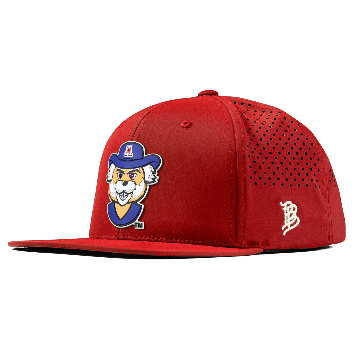 University of Arizona "Wilbur The Wildcat" Flat Performance Red