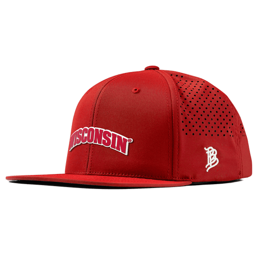 University of Wisconsin "Wisconsin Block" Flat Performance Red