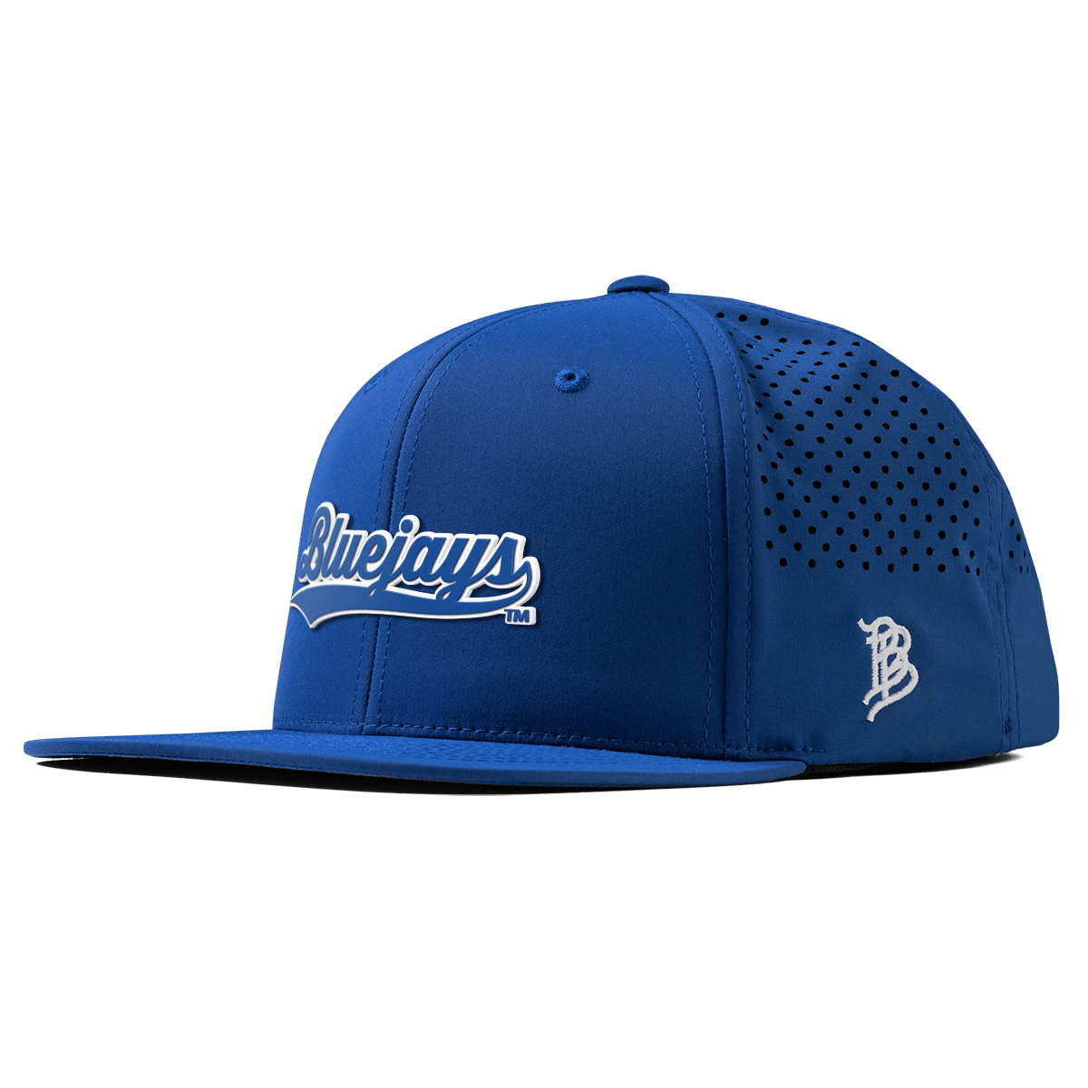 Creighton University "Bluejays Script" Flat Performance Royal