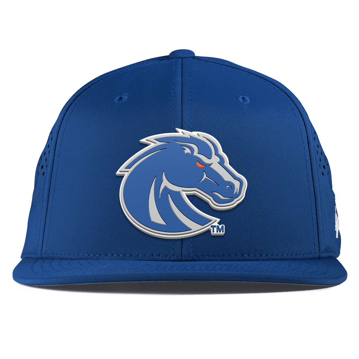Boise State University "Boise State Broncos Gray" Flat Performance Royal