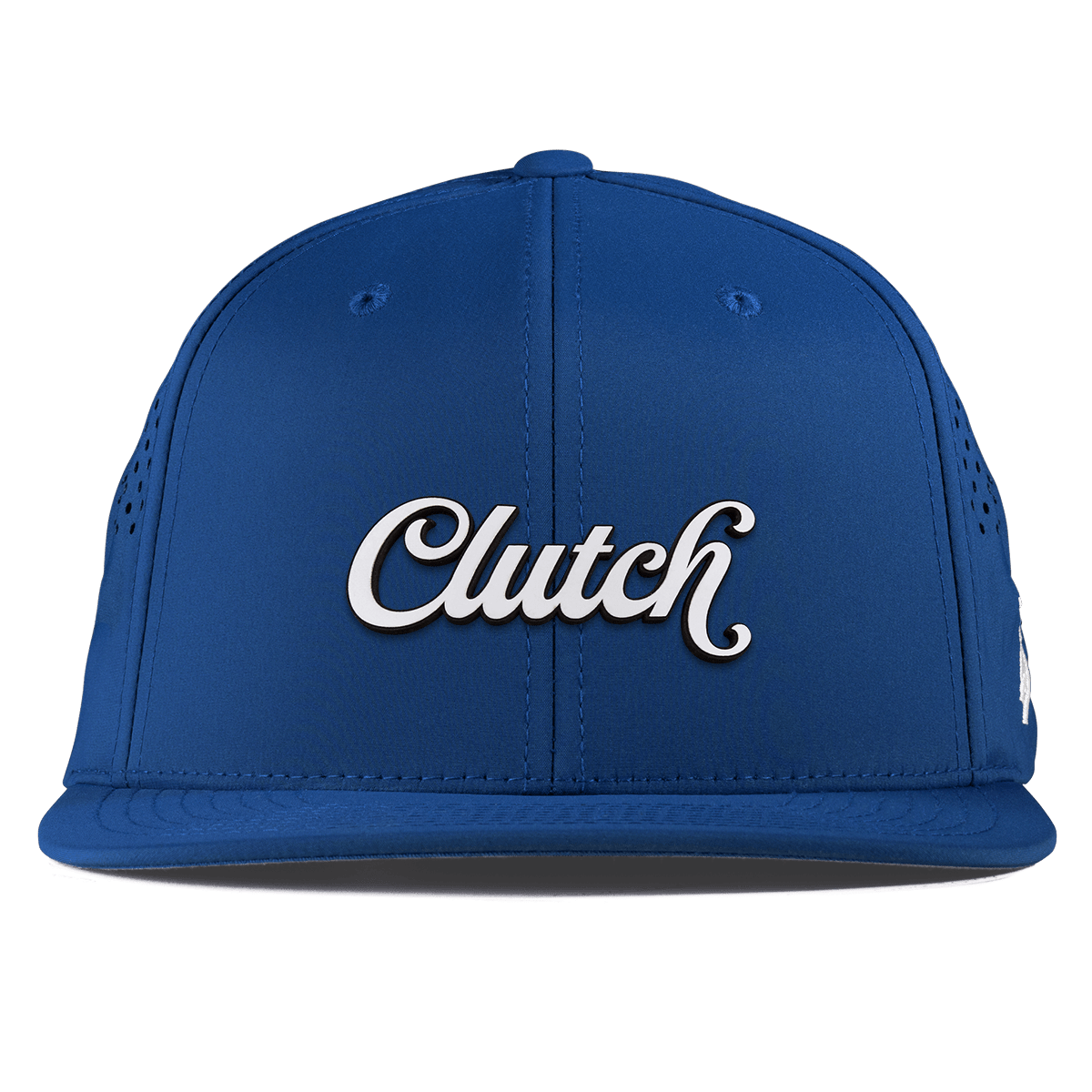 Clutch Script Flat Performance Royal