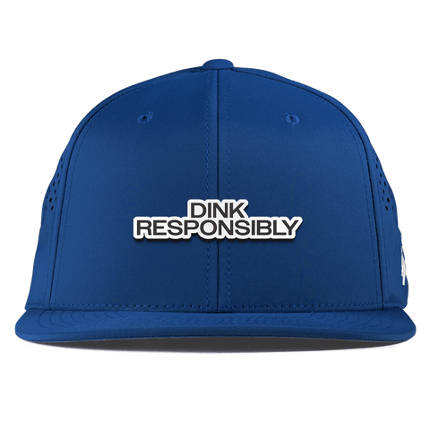 Dink Responsibly Flat Performance Royal
