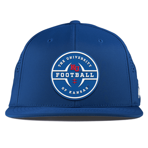 University of Kansas "Kansas Football Legacy" Flat Performance Royal