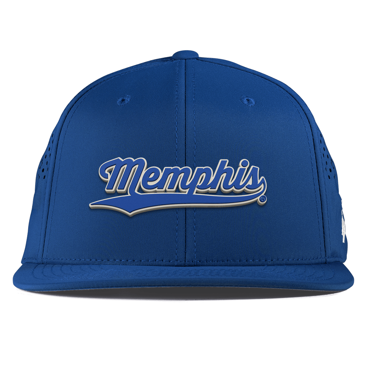 University of Memphis "Memphis Script" Flat Performance Royal