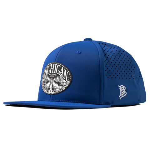 Michigan Traveler Flat Performance Royal