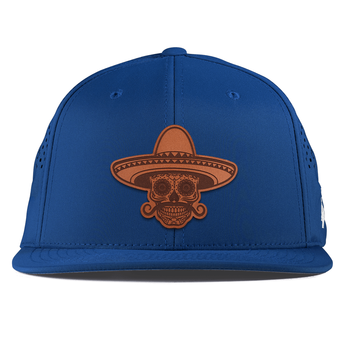 Sombrero Skull Flat Performance Royal