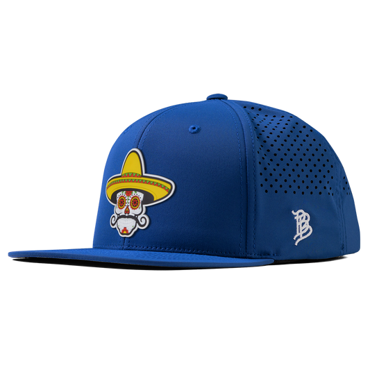 Sombrero Skull PVC Flat Performance Royal