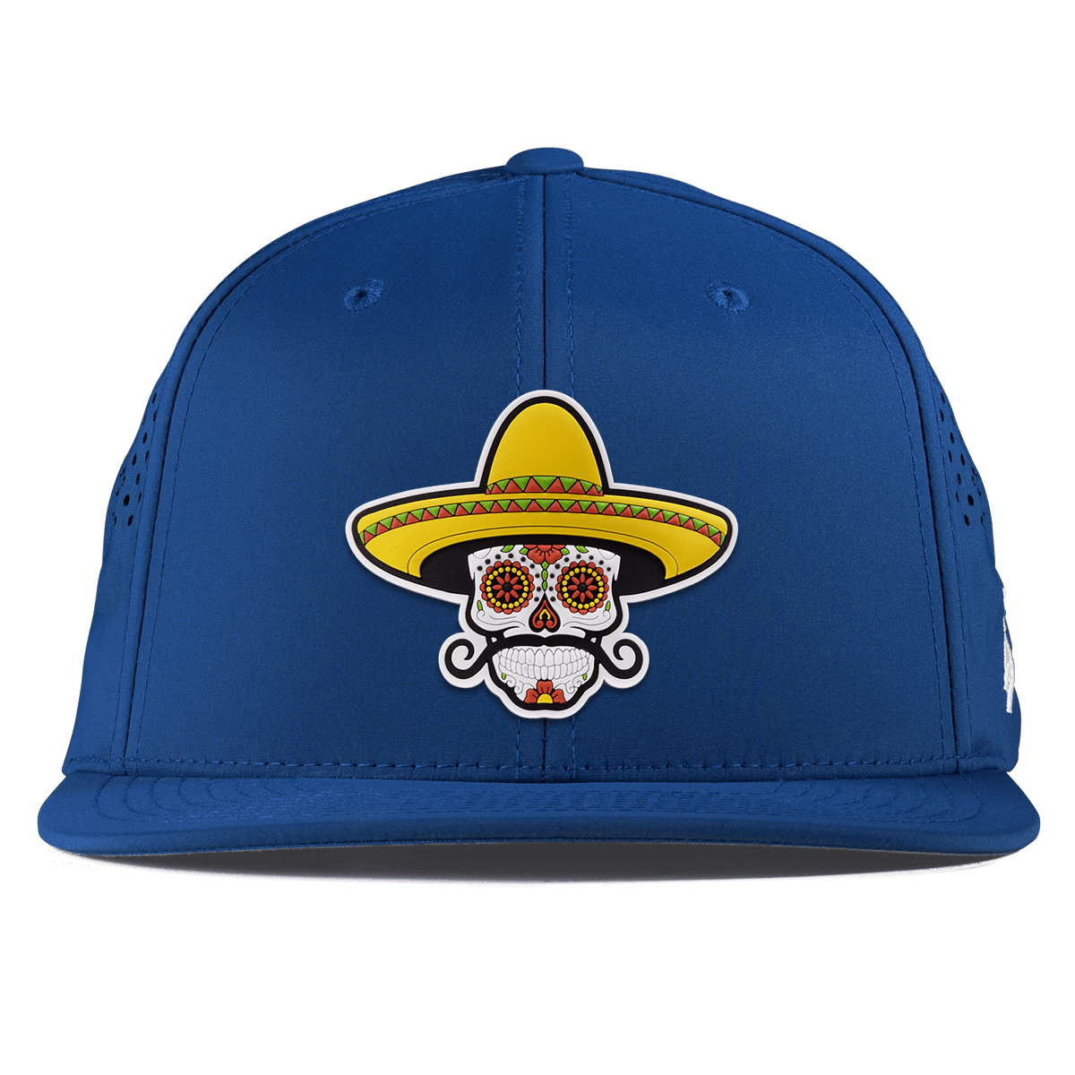 Sombrero Skull PVC Flat Performance Royal